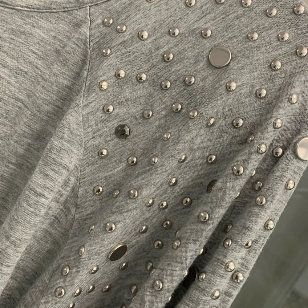 MICHAEL KORS Top with Studded Sleeves - Picture 2 of 7